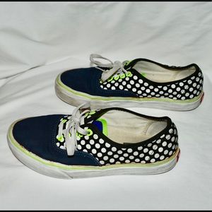 Vans Canvas LowRise NavyBlackWhiteGreen